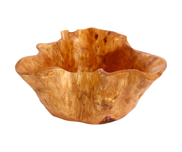 GAMELA DE MADEIRA NATURAL 39X35X20CM