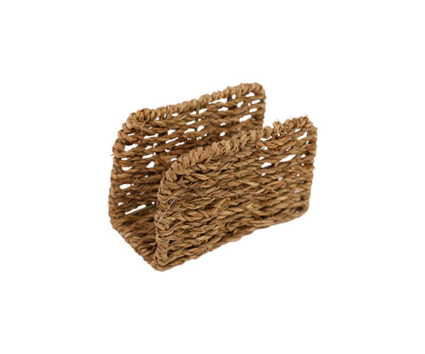 PORTA GUARDANAPO SISAL 12X6X8CM