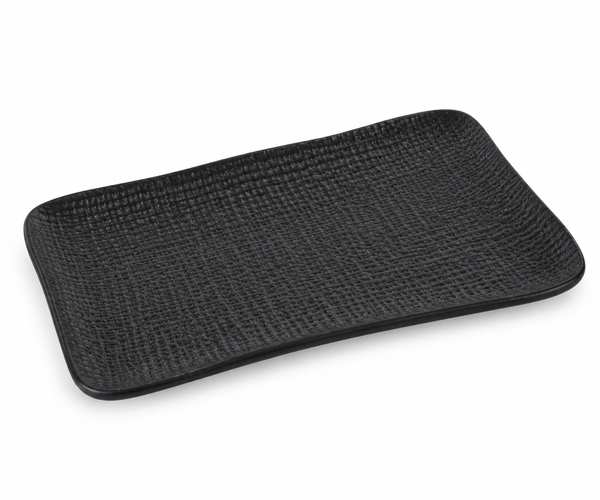 TRAVESSA RET JUTA PRETO MATTE 27X16