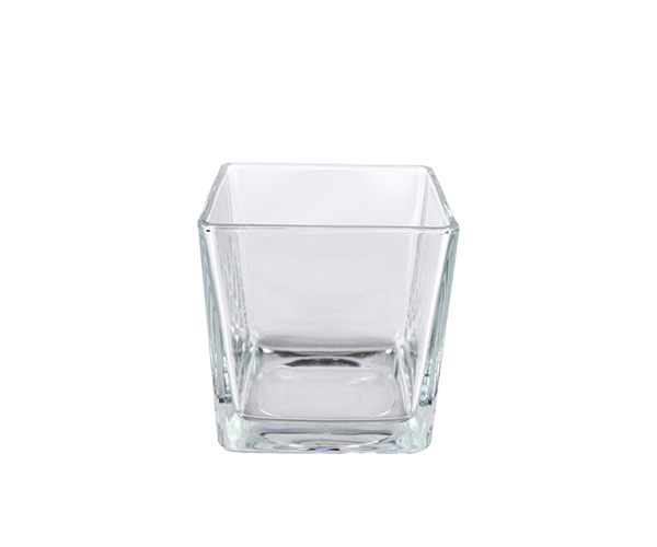 POTE VIDRO GROSSO QUADRADO L=12X12 A=12