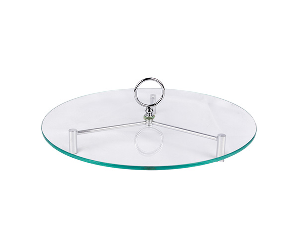 SUPORTE VIDRO RED 0,35 CM PE INOX E ARGOLA