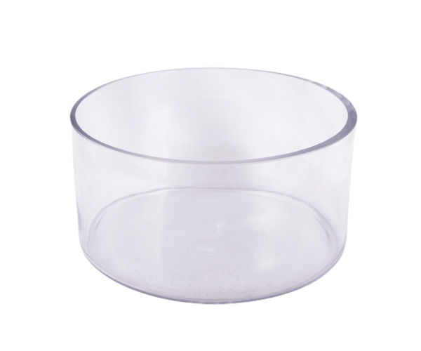 POTE DE VIDRO CILINDRO 20X10CM