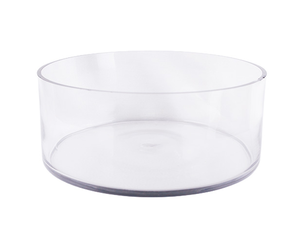 POTE DE VIDRO CILINDRO 24X10 CM