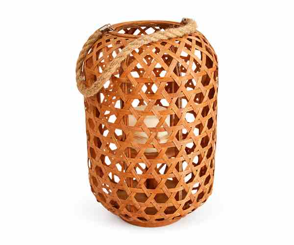 LUMINARIA ALÇA CORDA BAMBU