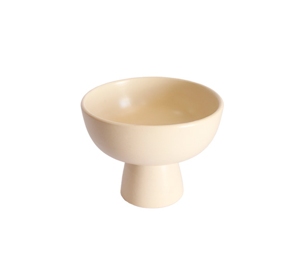 TACA BOWL RED MD CREME 14X18 950ML