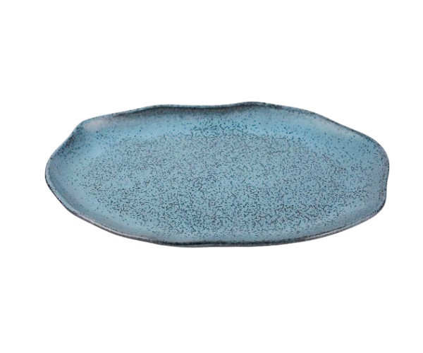 TRAVESSA OVAL ORGANICO PETROLEUM 30X18CM