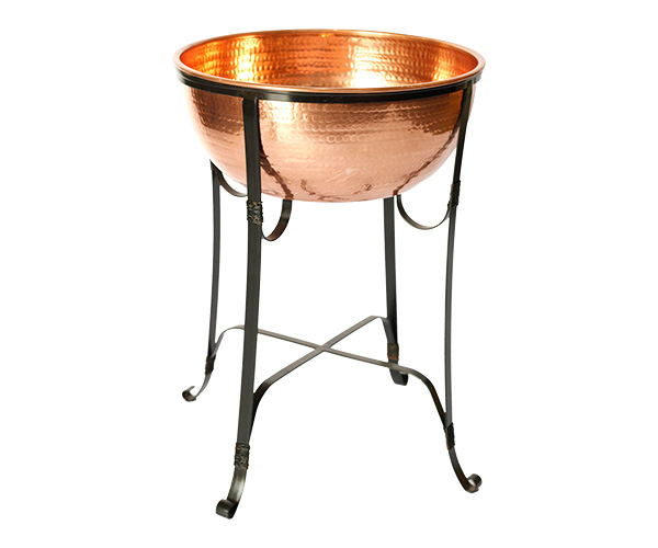 CHAMPANHEIRA CHAO COBRE 50X23X71CM