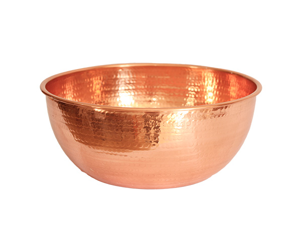 CHAMPANHEIRA COBRE MESA 30L MARTELADA