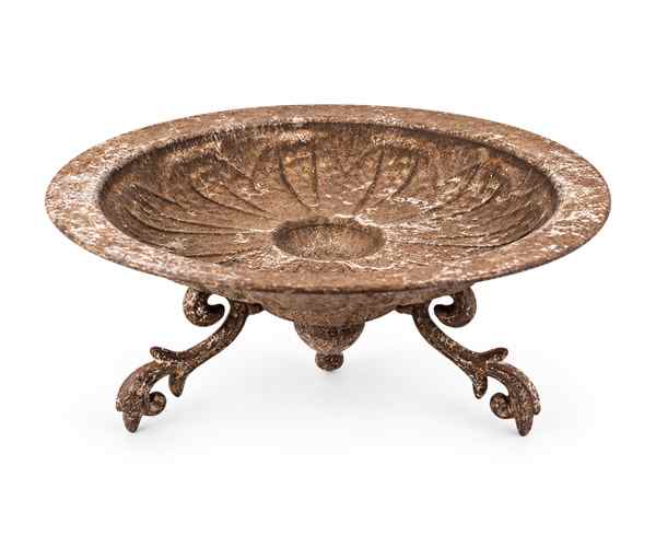 FRUTEIRA METAL MARRON 37X4X16CM