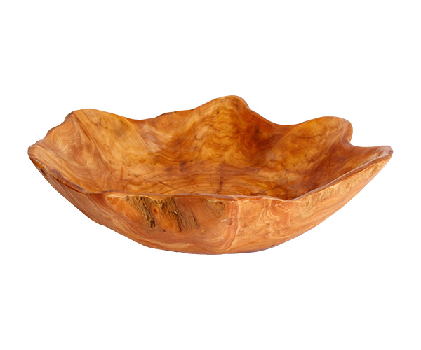GAMELA DE MADEIRA NATURAL 24X22XX8CM