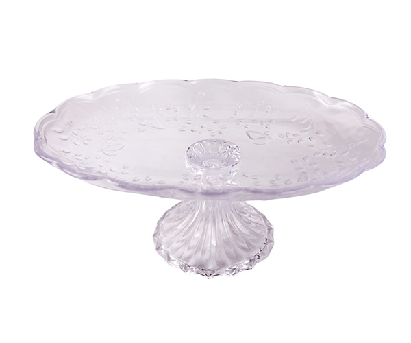SUPORTE VIDRO OVAL NEW BUTTERFLY 31X20X12CM