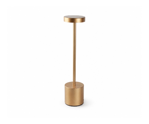 LUMINARIA DE LED METAL DOURADO