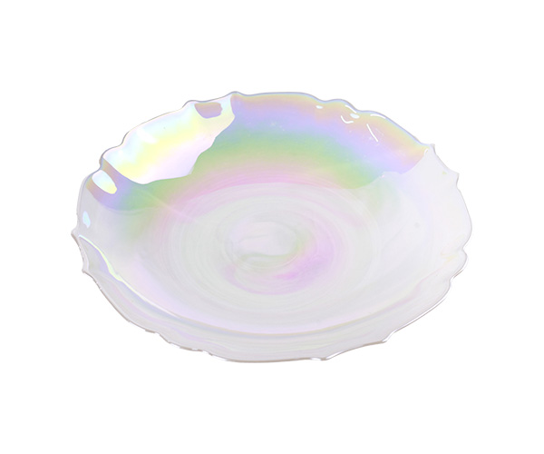 SALADEIRA VIDRO QUEEN FURTA COR 40X7CM