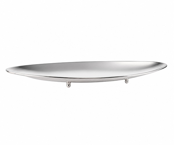 CANOA PRATA LISA 87X18CM