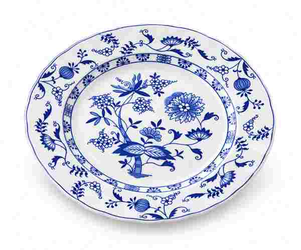PRATO RED BRANCO/AZUL BLUE ELBE 28CM