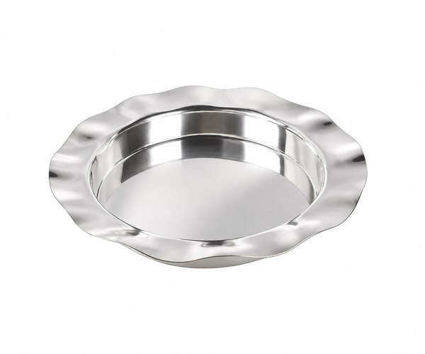 BANDEJA PRATA WAVES 52CM