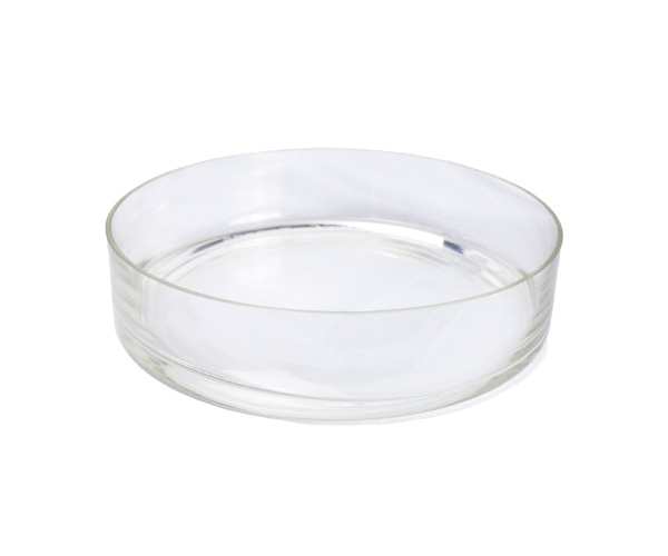 POTE DE VIDRO CILINDRO 38X10CM