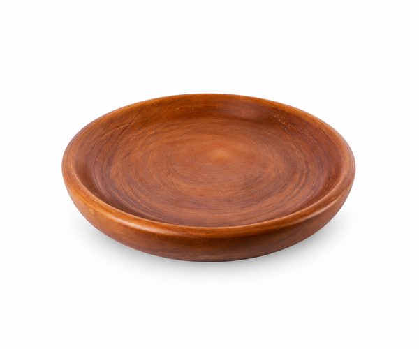 CENTRO DE MESA MADEIRA NATURAL 6X42X42CM