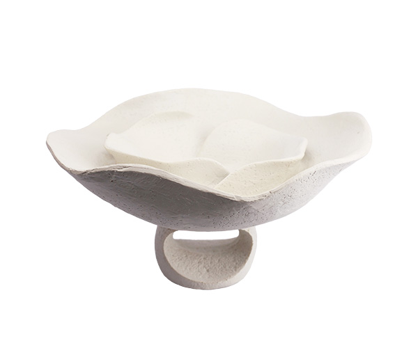 FRUTEIRA RESINA OFFICE FLOR 29X24X15CM