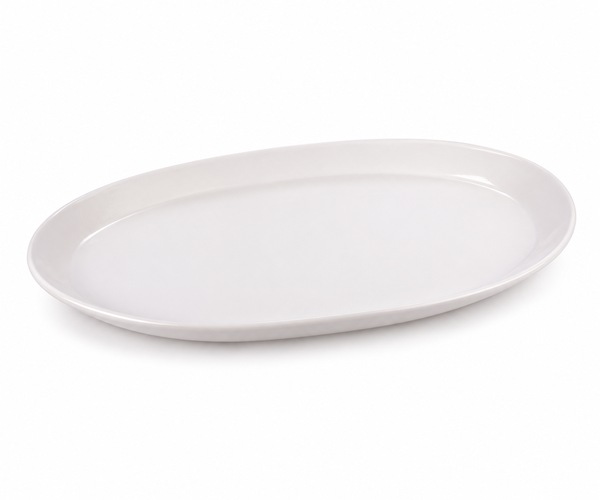 SALADEIRA OVAL 54CM A=4,5CM OFF WHITE CLT