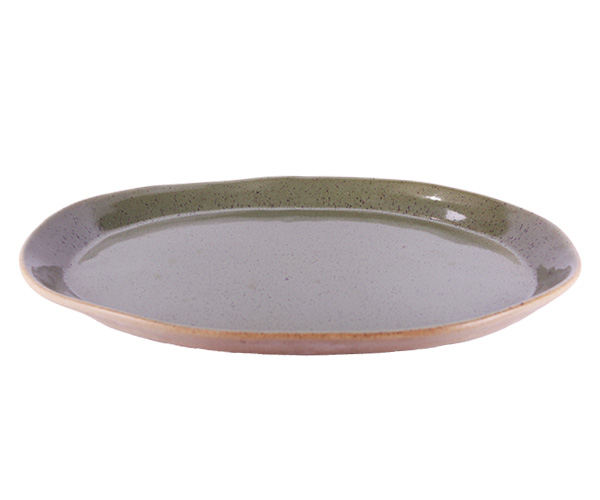 SALADEIRA OVAL 54CM VERDE KIIWI CLT