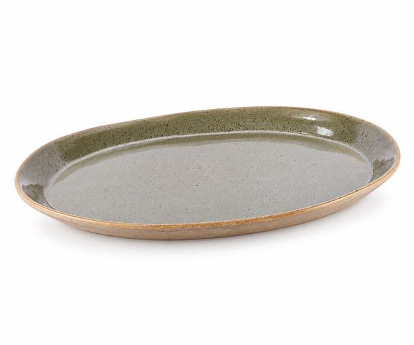 SALADEIRA OVAL 54CM VERDE KIIWI CLT