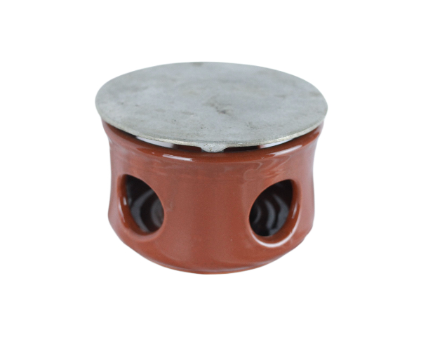 FOGAREIRO CERAMICA RED PEQ MOTTA MARRON
