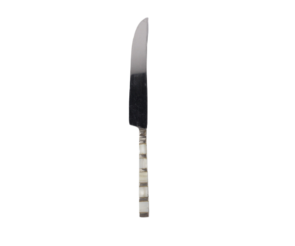 FACA INOX BOLO GDE CABO MADRE PEROLA