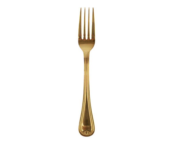 GARFO MESA INOX GENEVE DOURADO