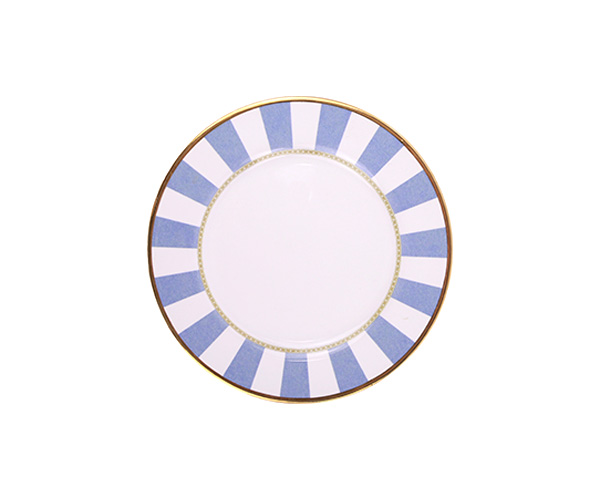 PRATO SOBREMESA BLUE STRIP