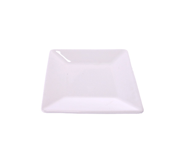 PRATO PORC PAO QUADRADO 14CM