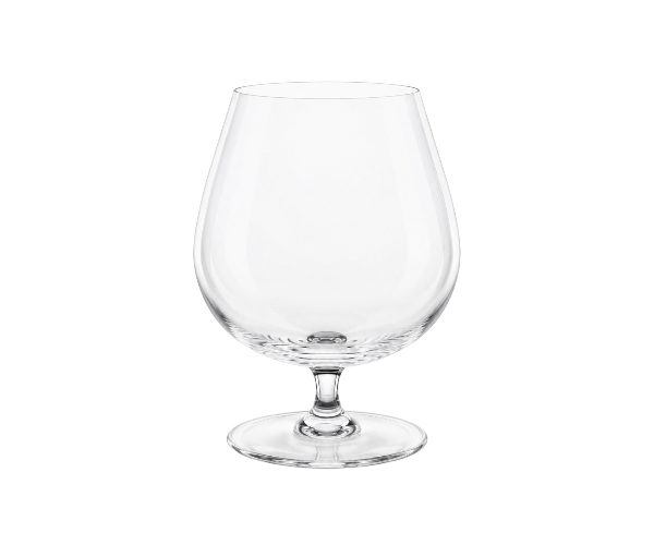 TACA BOHEMIA CRISTAL CONHAQUE