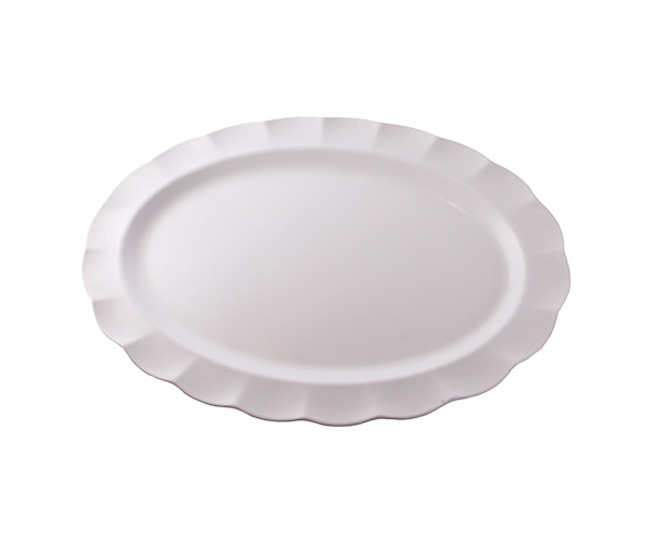 BANDEJA MELAMINA OVAL GRANDE 41X26CM