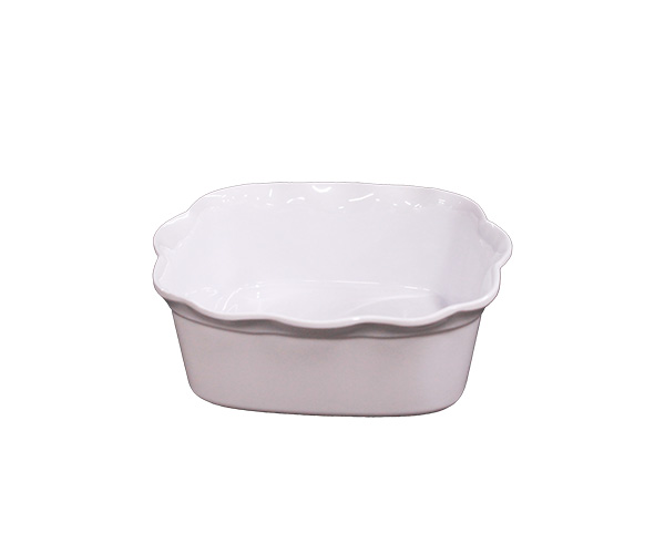 SALADEIRA MELAMINA QUADR ONDA 25X25X9CM