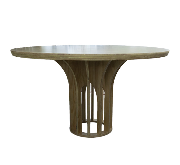 MESA ARINA MEL PINUS REDONDA 137CM KL