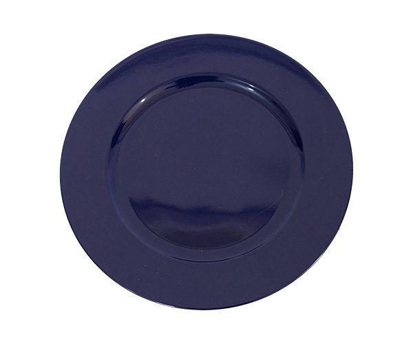 SOUSPLAT PLASTICO AZUL MARINHO D=33CM