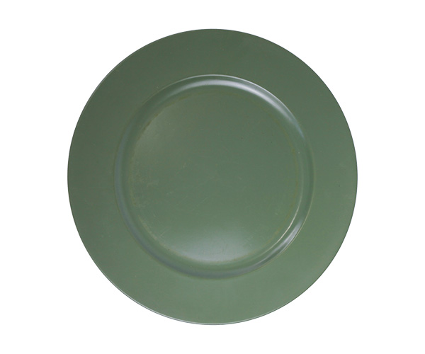 SOUSPLAT PLASTICO VERDE EUCALIPTO D= 33CM