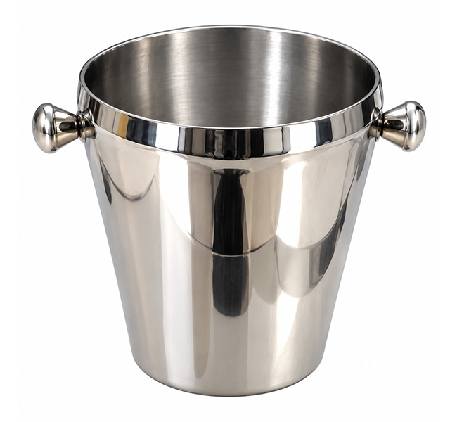 BALDE INOX GELO LISO 12X12 PEQ
