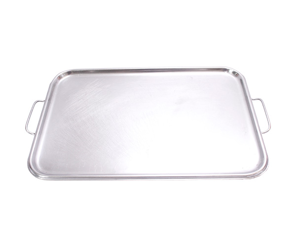 BANDEJA INOX RET 48 X 33 CM C/ALCA