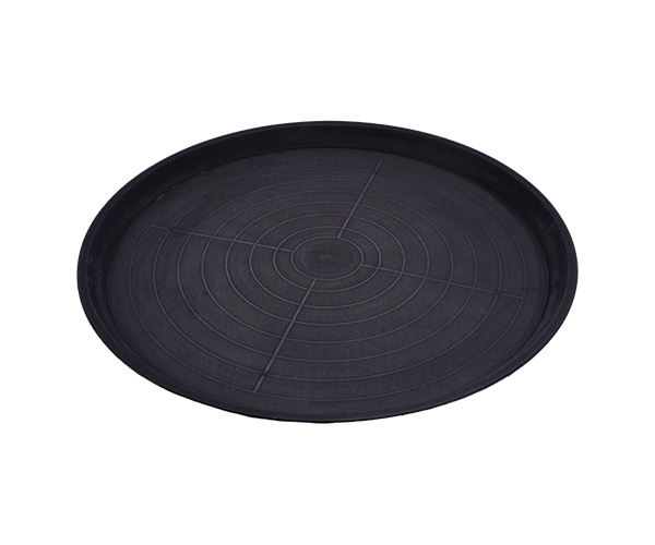 BANDEJA GARCON PLASTICO PRETO D=40CM