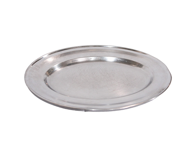 BANDEJA INOX OVAL LISA MEDIA 46X33CM