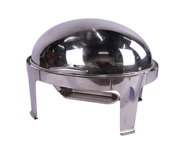 RECHAUD INOX OVAL 1-2 CUBA BM 2 ESP BASCULANT