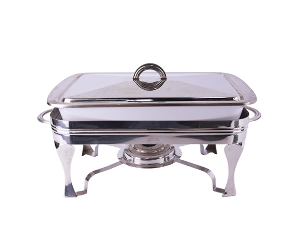 RECHAUD INOX RET CHAPA C/PIREX TAMPA INOX