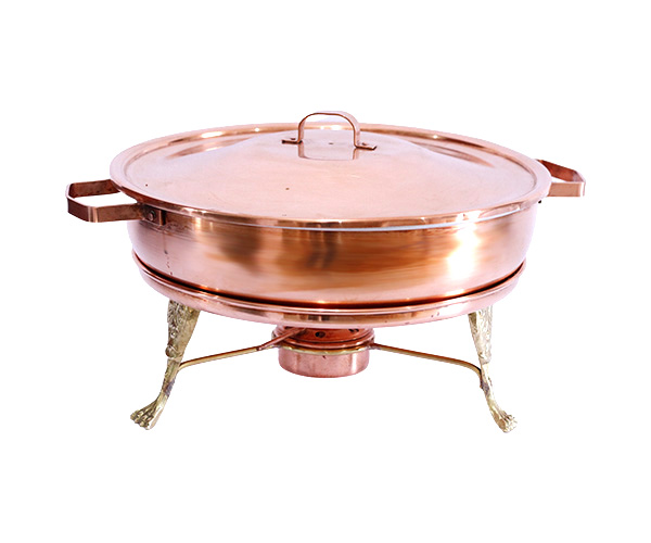 RECHAUD COBRE 6 LITROS FOGO DIRETO 1 ESP