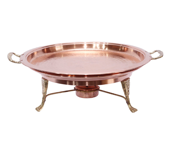RECHAUD COBRE BANDEJA BM 1 ESP