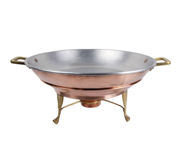 RECHAUD DE COBRE PAELLEIRA BM 1 ESP 45X10CM