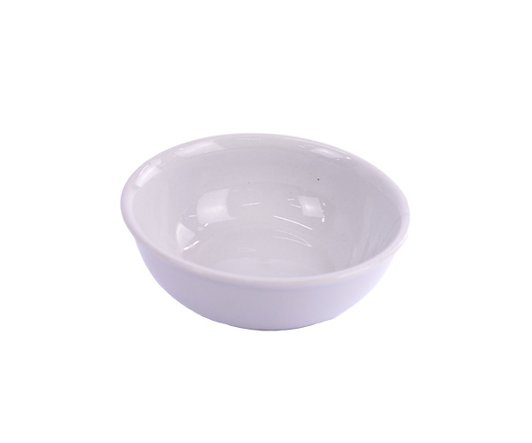 MINI TIGELA PORCELANA BRANCA LISA GDE