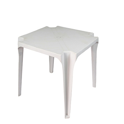 MESA PLASTICO QUAD 0,70X0,70 PES FIXO