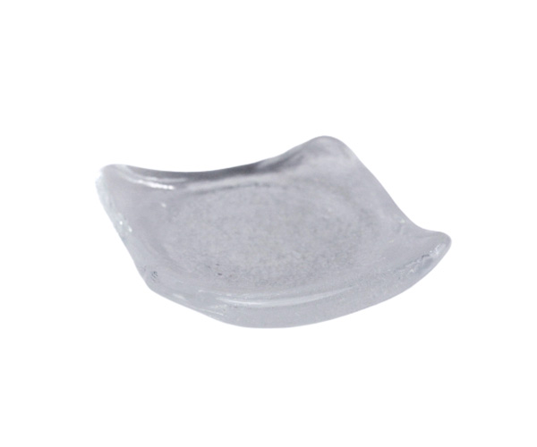 MINI QUADRADO GROSSO VIDRO TRANSPARENTE CX75