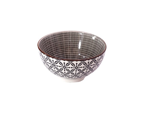 MINI BOWL PORC DUBAI MARRON E BCO CX60